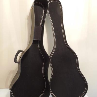 Vintage Leather Guitar Case