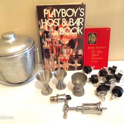 Lot of Vintage Bar Items