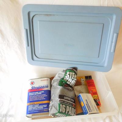 Mixed Lot of Refinishing Supplies