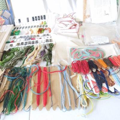 Mixed Lot Embroidery Supplies