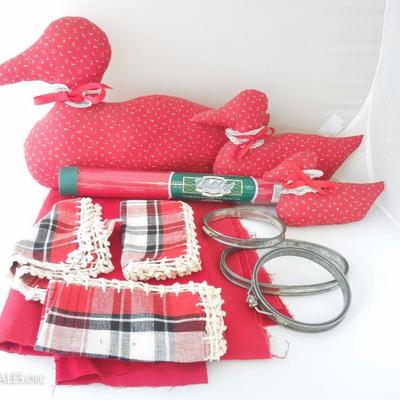 Lot of Fabric Projects, etc