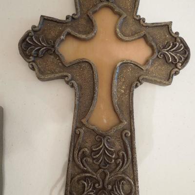 Lot of Three Christian Wall Decorations