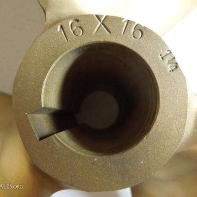 Authentic Set of Brass 18" Propeller Blades