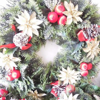 Large Bin of Christmas Greenery