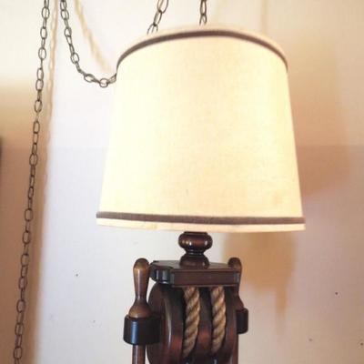 Vintage Pulley Hanging Ceiling Lamp