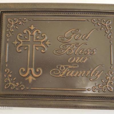 Lot of Three Christian Wall Decorations