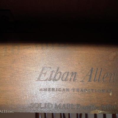 Vintage Ethan Allen Maple 56" Gate Leg Dining Table