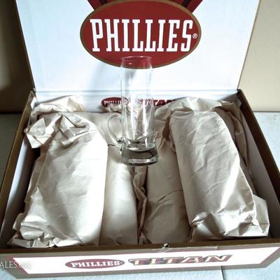 Eight 2oz. Etched Cordials w/Handles
