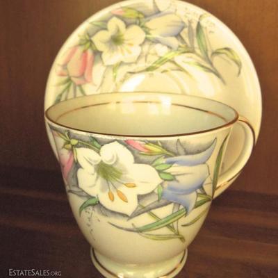 Lot of Antique European Style Cups and Plates