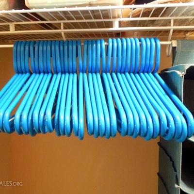 Lot of Closet Organizing Tools