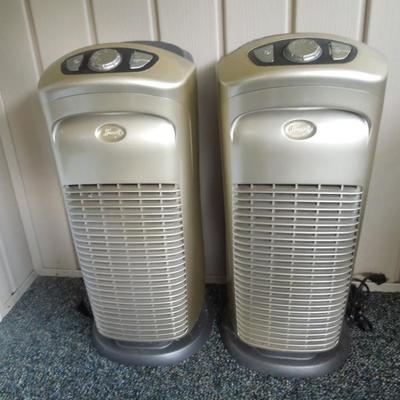 Pair of Hunter Zephair Floor Fans