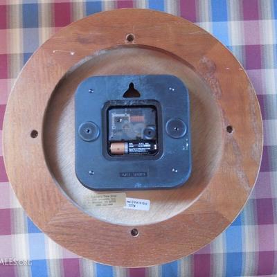Wood Frame Seiko Wall Clock