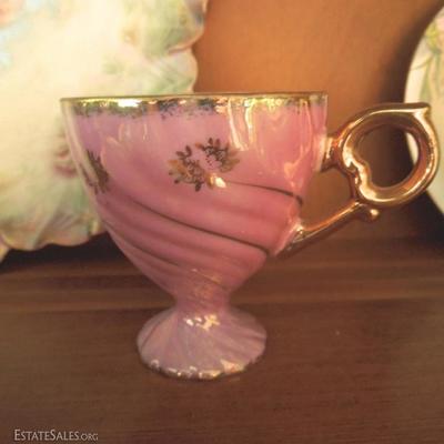 Lot of Antique European Style Cups and Plates
