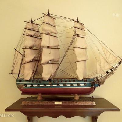 Large Scale Model of Clipper Ship
