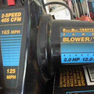 Sears Craftsman Electric Blower Vaccum Model 71-79838