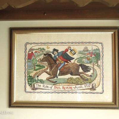 Pair of Historical Framed Prints