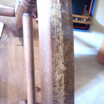 Vintage Maple Rocker with Cushions