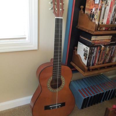 Vintage Hondo Acoustic Guitar