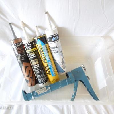 Mixed Lot Caulking Supplies