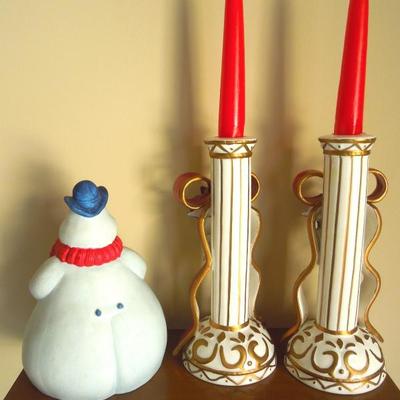 Ceramic Christmas Lot