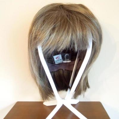 Wig, Wig Stand and 2 Chemo Caps