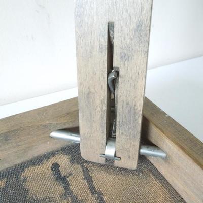 Vintage Wooden Folding Card Table