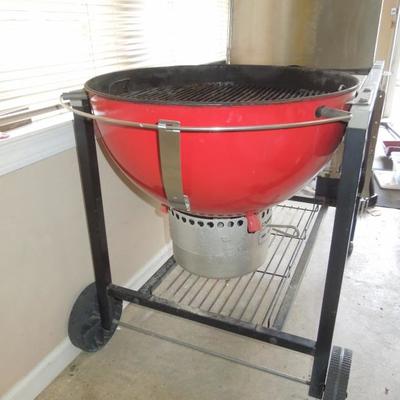 Weber Portable Charcoal and Gas Grill with Cover and Tools