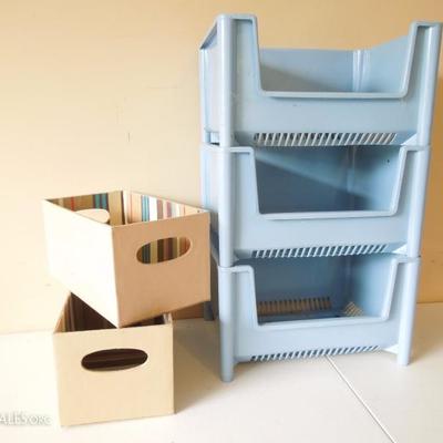 Lot of Small Storage Bins