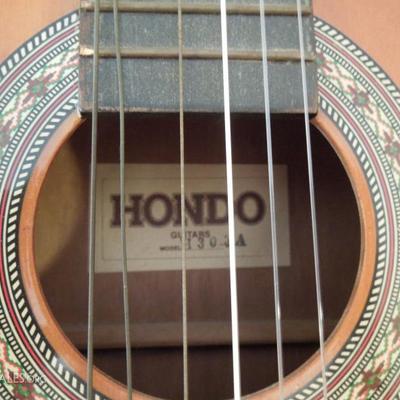 Vintage Hondo Acoustic Guitar