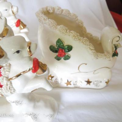 Mixed Lot Christmas Decorations and Ribbon