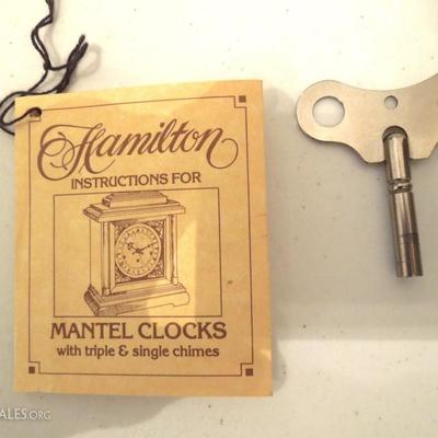Hamilton Wheatland Chiming Mantle Clock