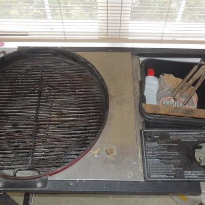 Weber Portable Charcoal and Gas Grill with Cover and Tools