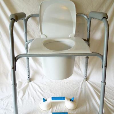 Invacare Potty Seat and Suction Grips