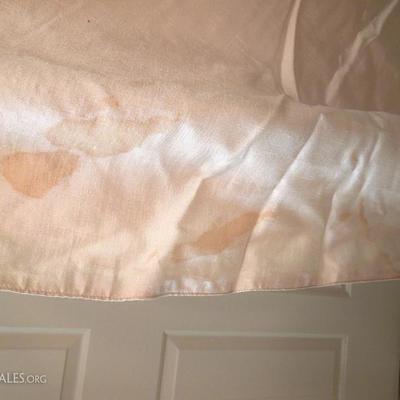 Vintage Tailored Raw Silk Dupioni Off White Wedding Gown