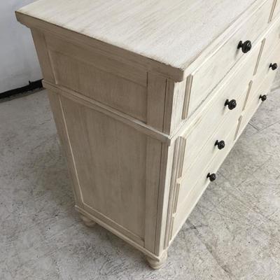 8-Drawer Country Style Dresser white finish