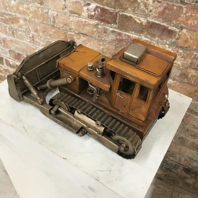 Scale Model Replica Bulldozer Cat Tractor 9