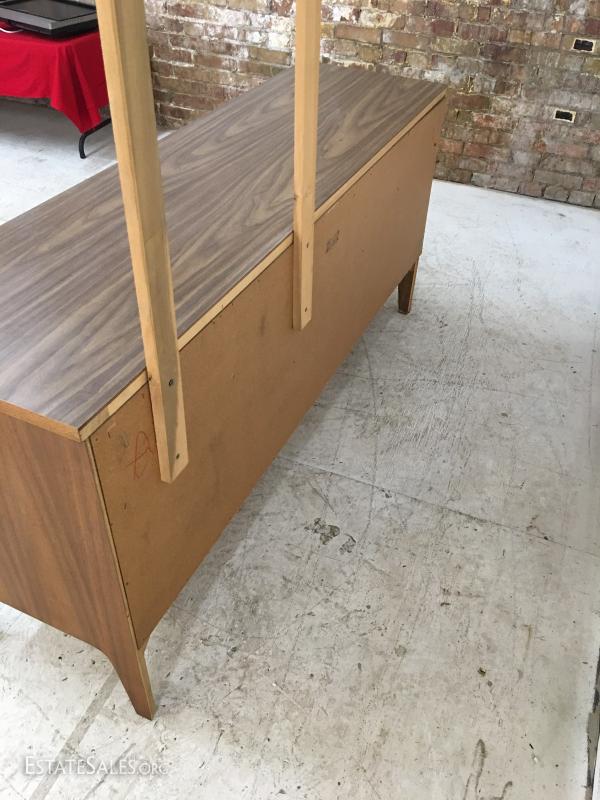 Johnson Carper Mid Century Dresser w Mirror 9 Drawer MCM