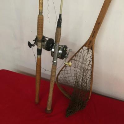 Fishing Rods/Reels Vintage Net Deep Sea? 