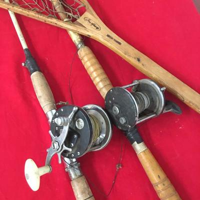 Fishing Rods/Reels Vintage Net Deep Sea?