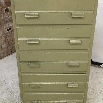 Painted Pine Chest of Drawers, Shabby Chic~~