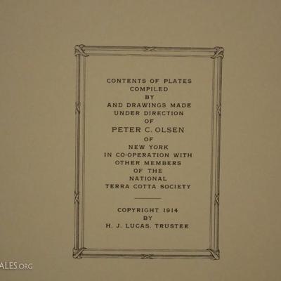 Architectvral Terra Cotta Standard Construction 1914