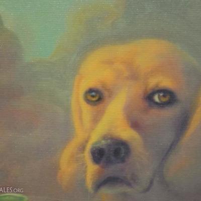Stairway to Dog Heaven - Jim Warren Signed print  #230/450