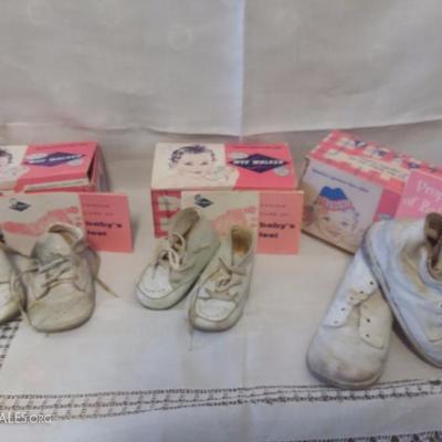 Antique Baby Shoes sets