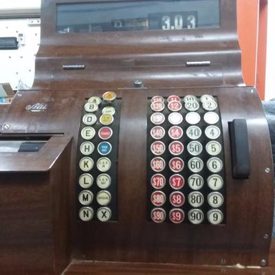 Nostalgic Antique Cash Register