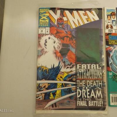 comic X men collection lot 101 set of 4