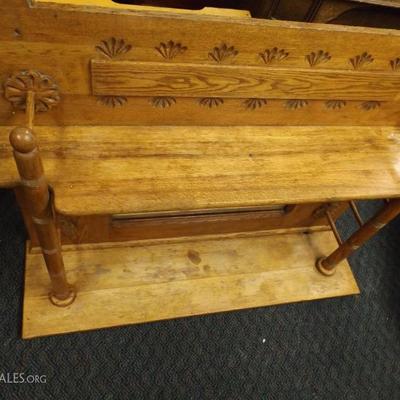 Antique 1900s Backbar wood
