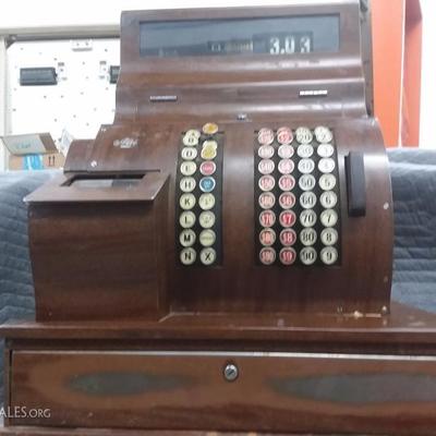 Nostalgic Antique Cash Register