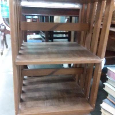 Rotating Library Table Antique
