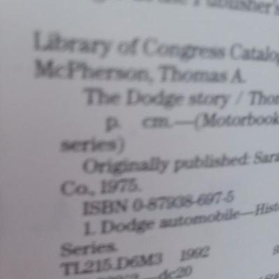 The Dodge Story 