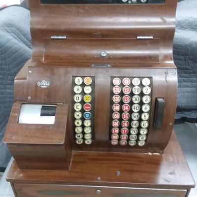 Nostalgic Antique Cash Register